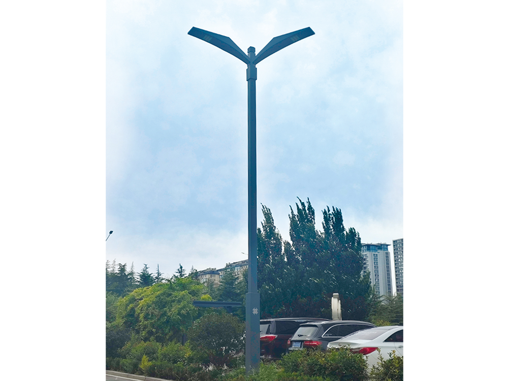 Double Arm Light Poles
