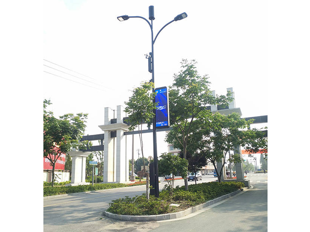 Double Arm Smart Poles