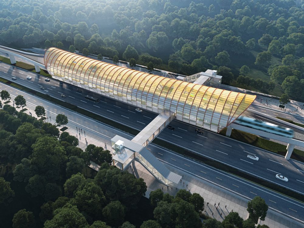 Light Rail Transit Hubs