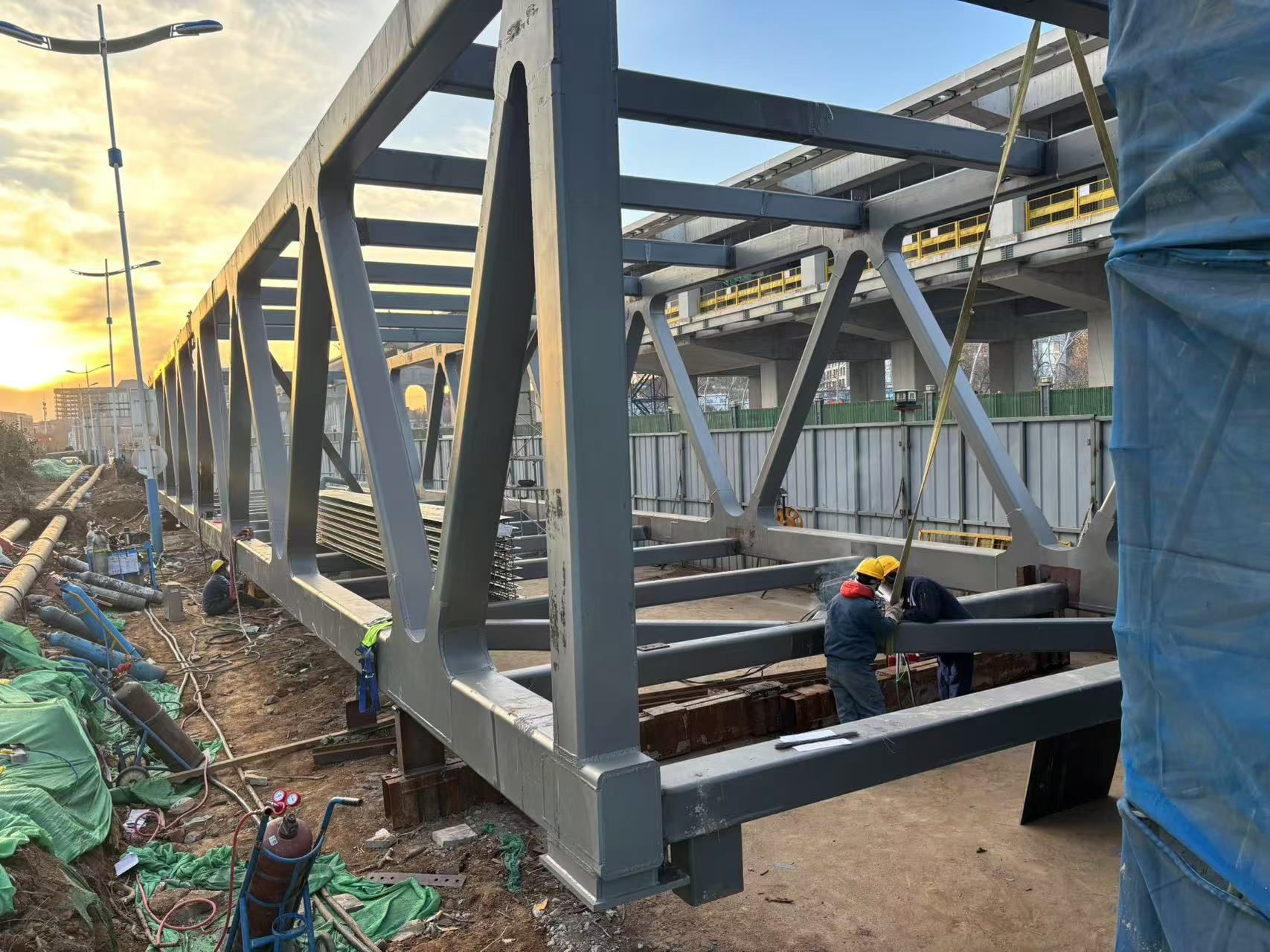 Steel Truss Foot Bridges